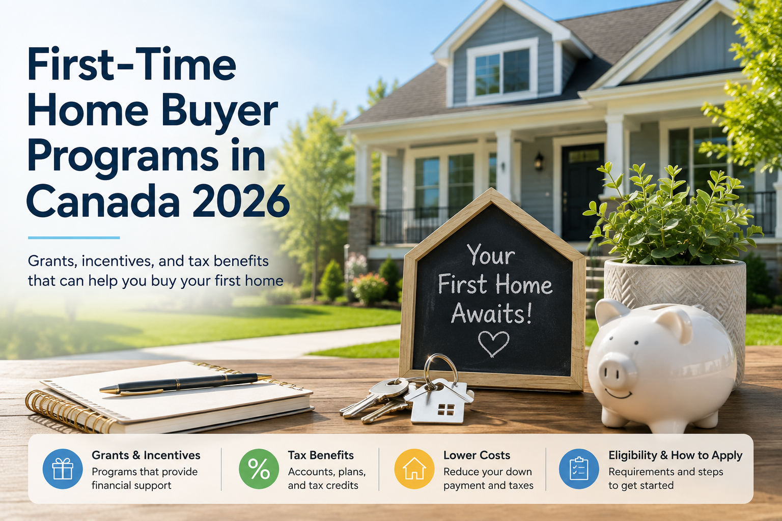 First-Time Home Buyer Programs in Canada 2026 guide
