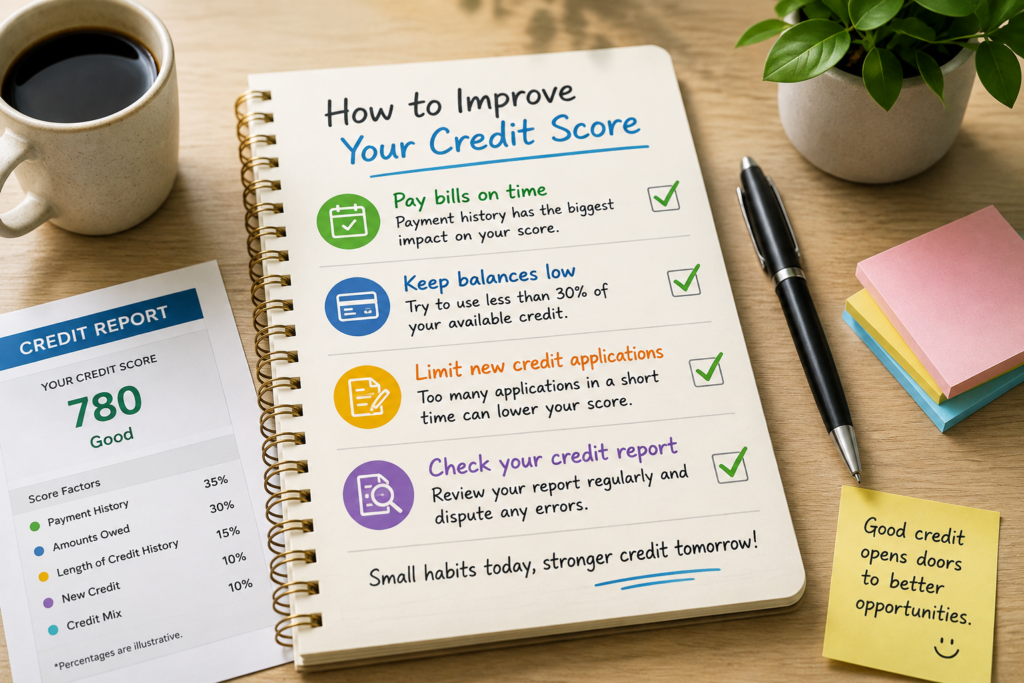 How to improve your credit score in Canada