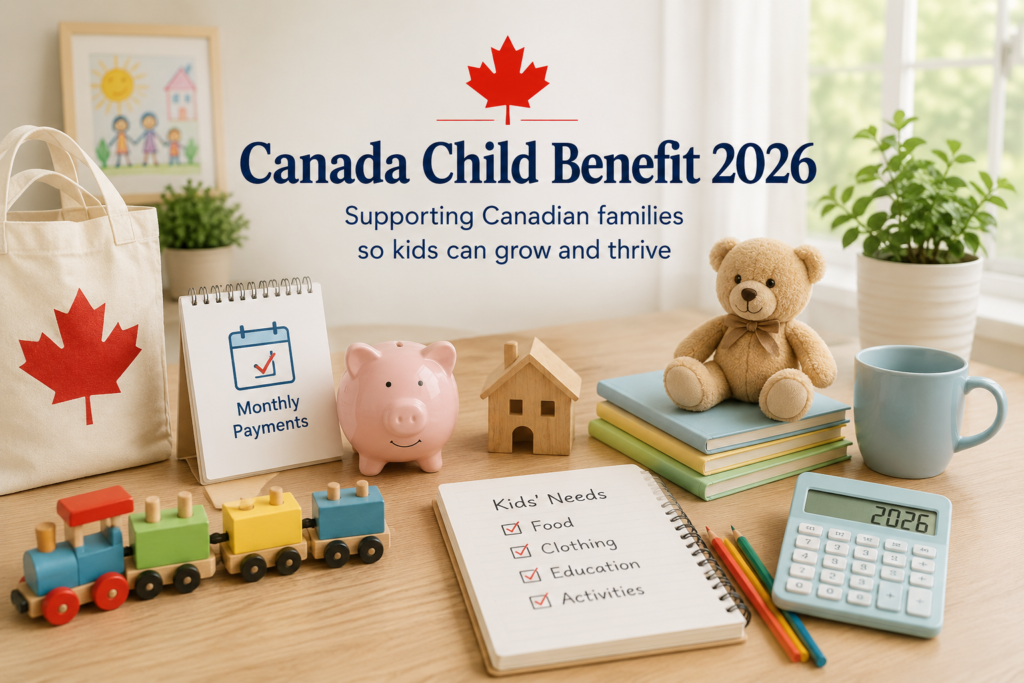 Canada Child Benefit 2026 support for everyday family expenses