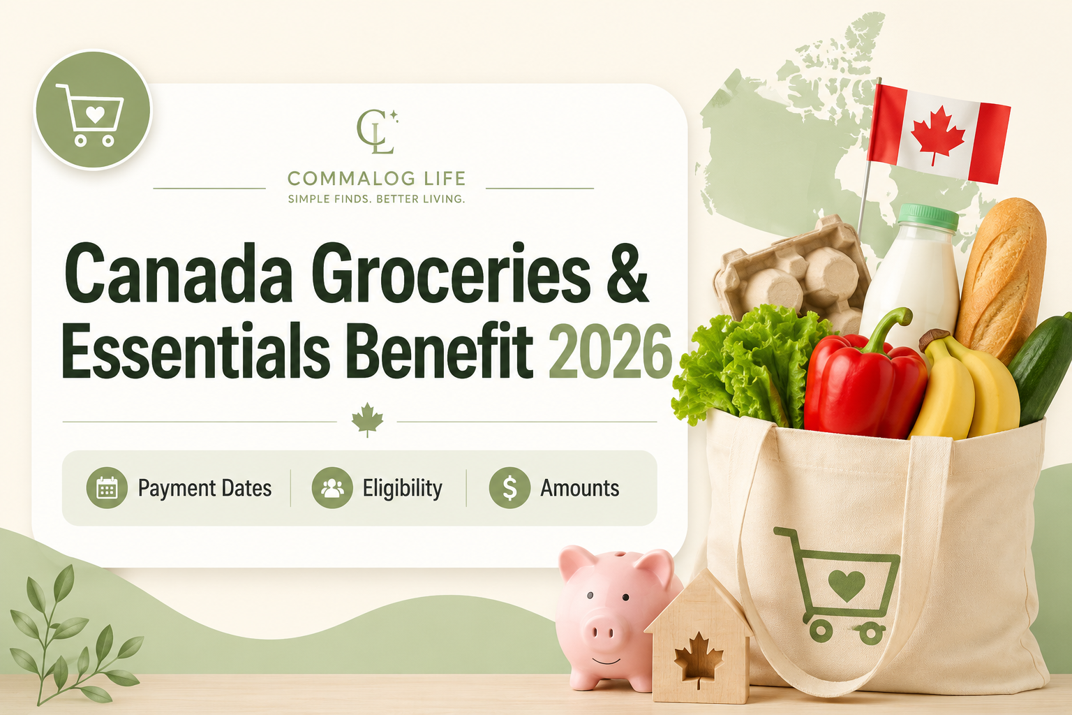 Canada Groceries and Essentials Benefit 2026 payment dates, eligibility and amounts