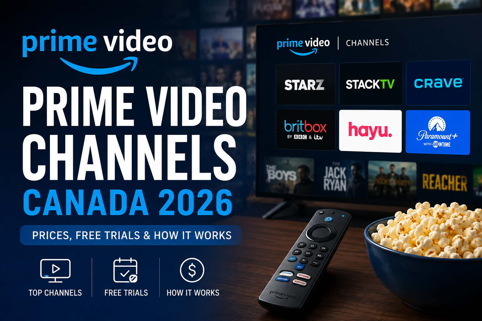 Prime Video Channels Canada 2026 guide