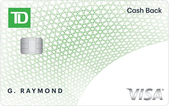 TD Cash Back Visa Card Canada