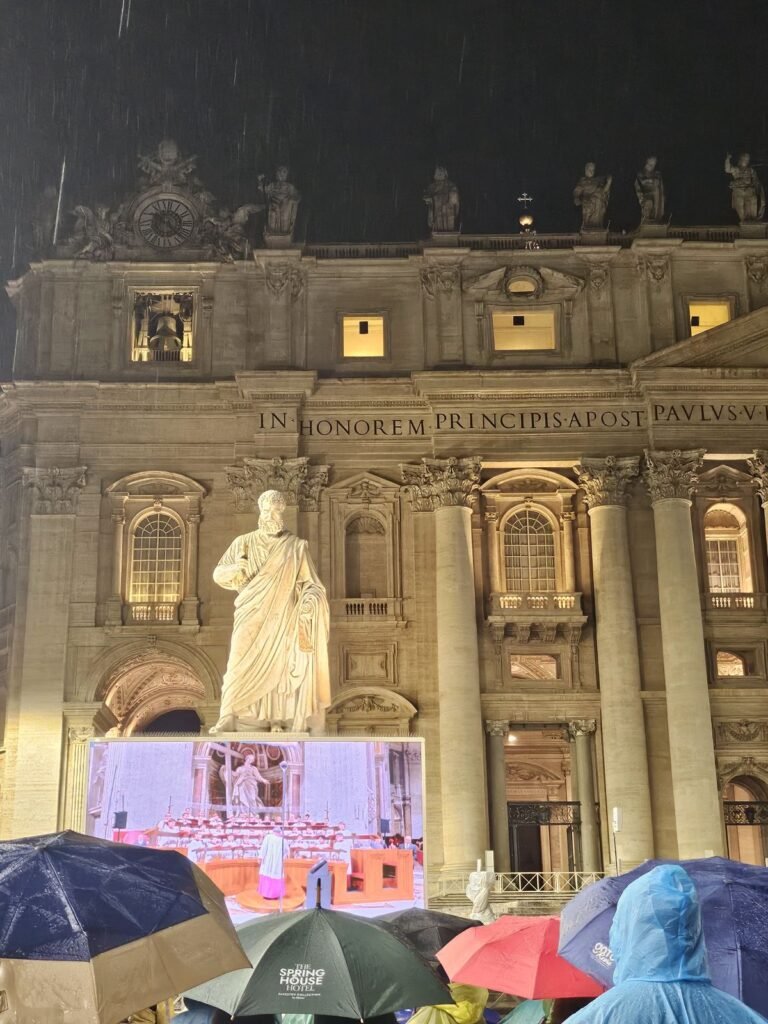 Christmas Eve Mass at St. Peter's Square in Vatican City