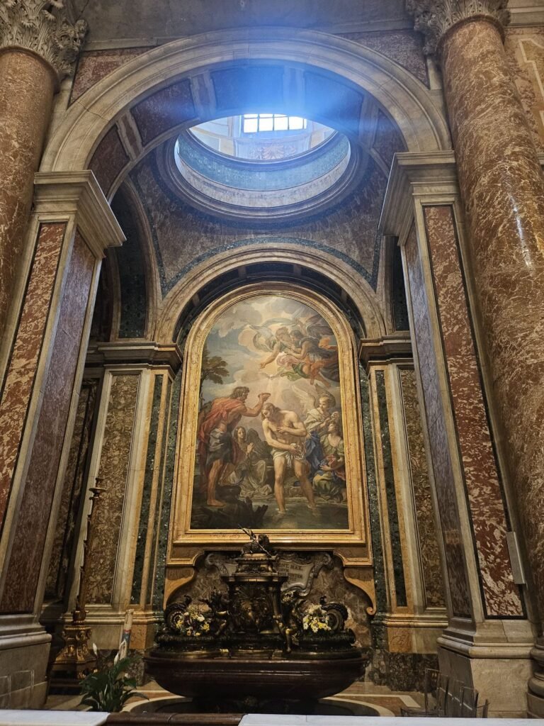 Baptistery Chapel inside St. Peter's Basilica