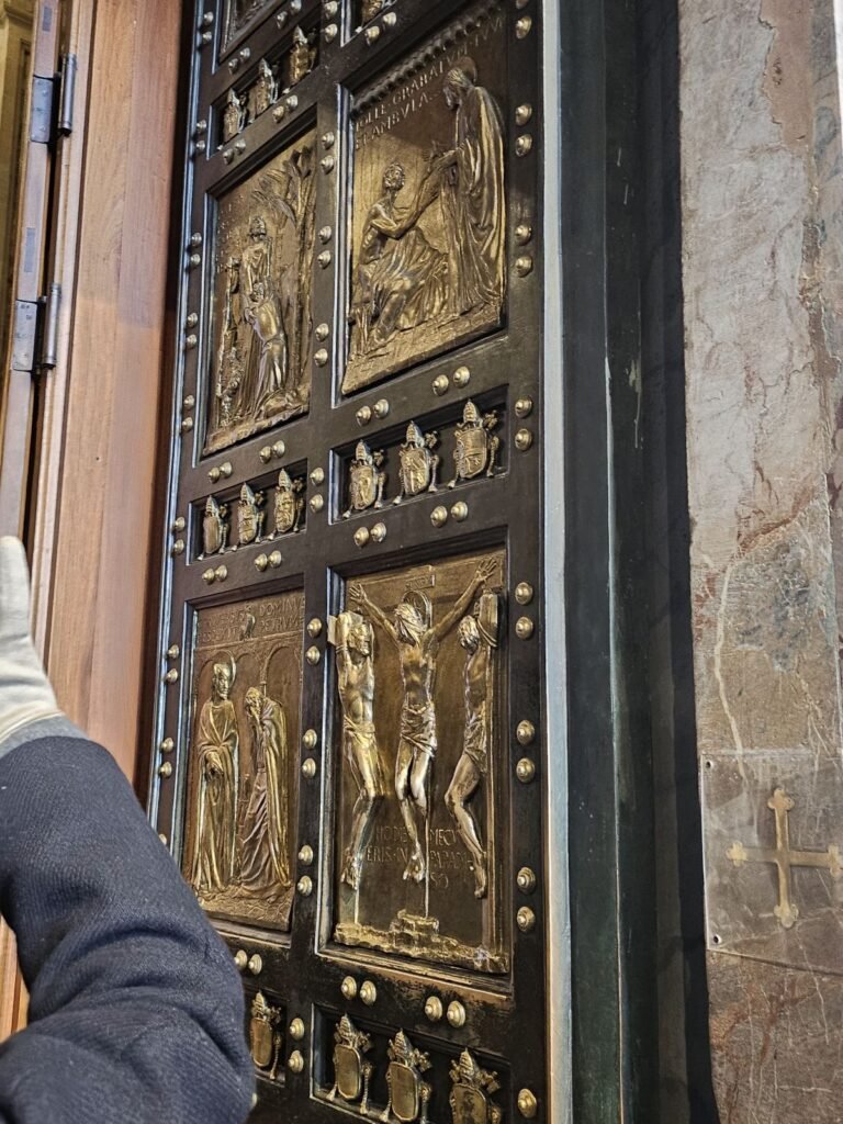 Holy Door at St. Peter's Basilica during the 2025 Jubilee