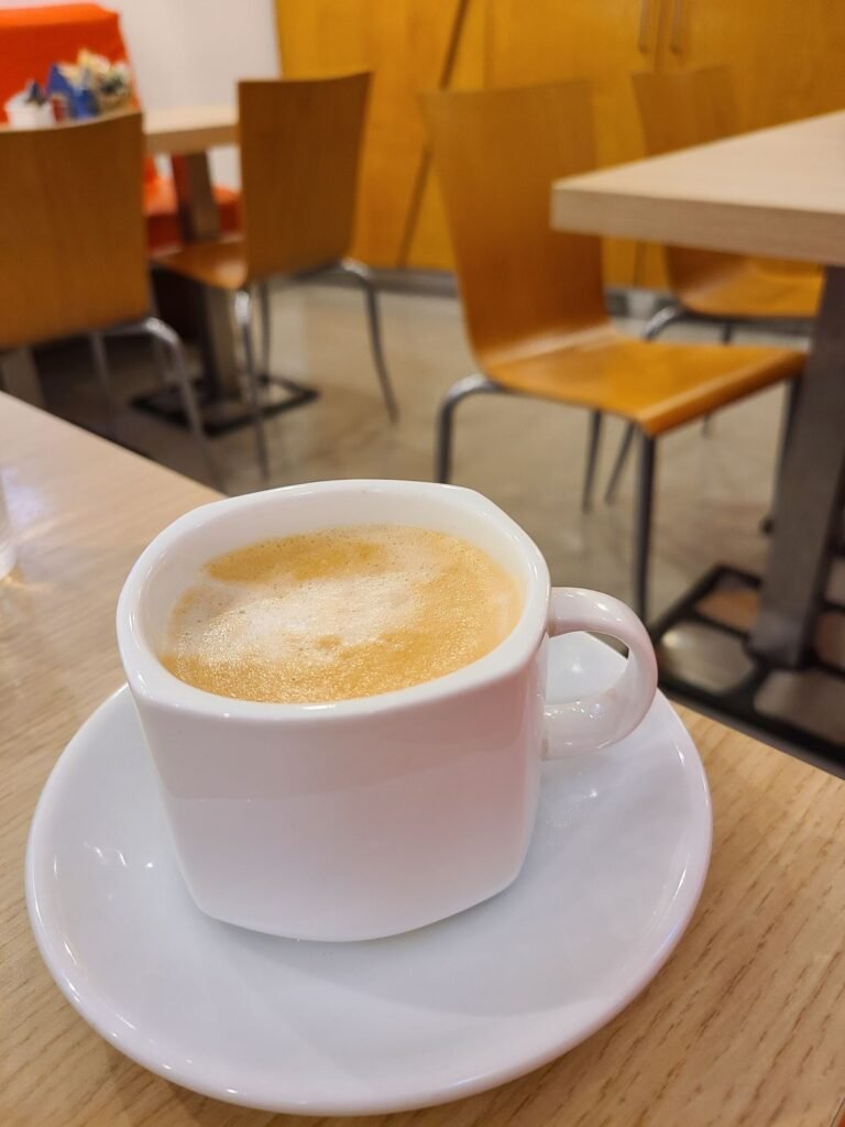 Morning coffee at Hotel Franklin Feel The Sound