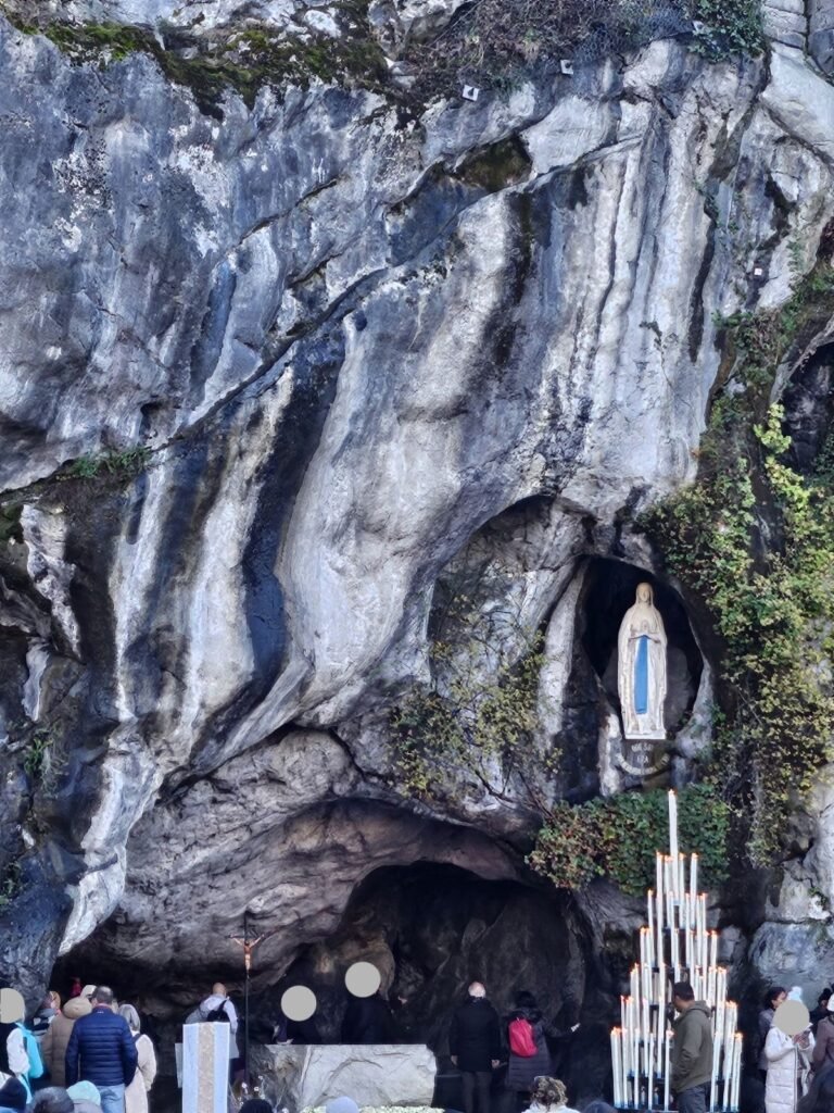 Statue of Our Lady at the Grotto of Massabielle