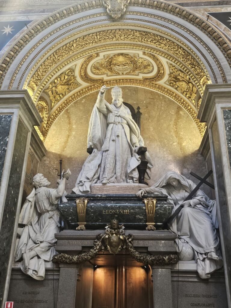 Tomb of Pope Leo XIII inside St. John Lateran Basilica