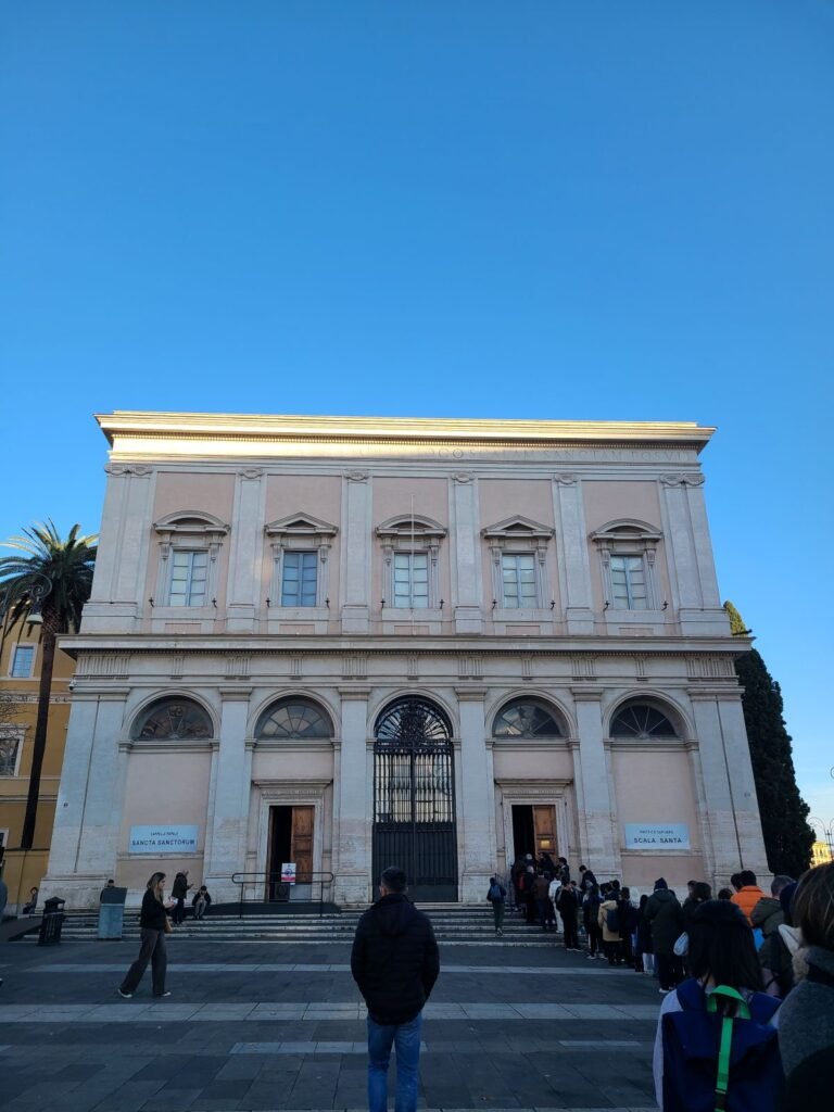Exterior of the Scala Santa near St. John Lateran in Rome