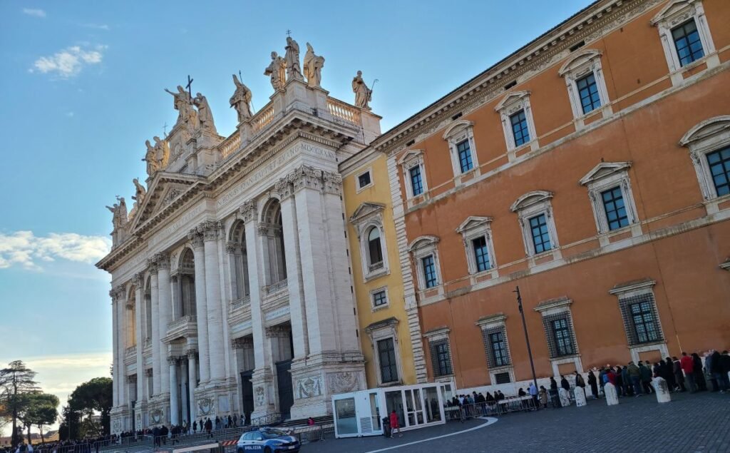 Side view of the Basilica of St. John Lateran